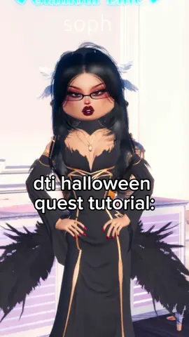 DTI Halloween Quest Tutorial! #dresstoimpress #roblox #dti 