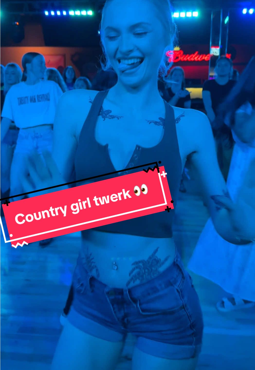 still a fun one 🤷🏼‍♀️ 🪩:@Electric Cowboy Lewisville  🎥:@K.E.E.L.E.Y 🍍   #linedance #texas #fyp #blonde #lennycooper