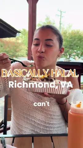 sooo yum. @Basicallyhalalrva thank you for SERVINGGGGG us #basicallyhalal #halalfood #rva #vcu #Foodie