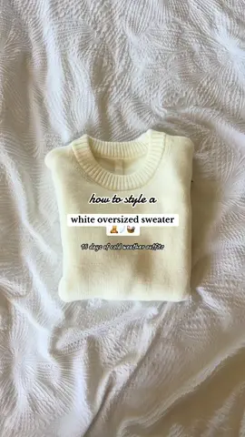 easy but cue sweater outfits!❄️ sweater is from @SUUKSESS and on sale currently :) #sweateroutfits #stockholmstyle #oversizedsweater #cashmeresweater 