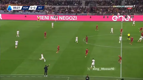 🚨 انتر ميلان 1-0 روما 🚨