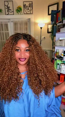 I was so excited for this wig to come in and it did NOT disappoint 😭 It’s already pre-plucked, super beginner friendly — literally just add a little makeup and throw it on! The curls are soft, big, and full just how I like it 💁🏾‍♀️💕 #TikTokShopCreatorPicks #TikTokShopFallDealsForYou #BigHairEnergy #CurlyWigSlay #BeginnerFriendlyWig 