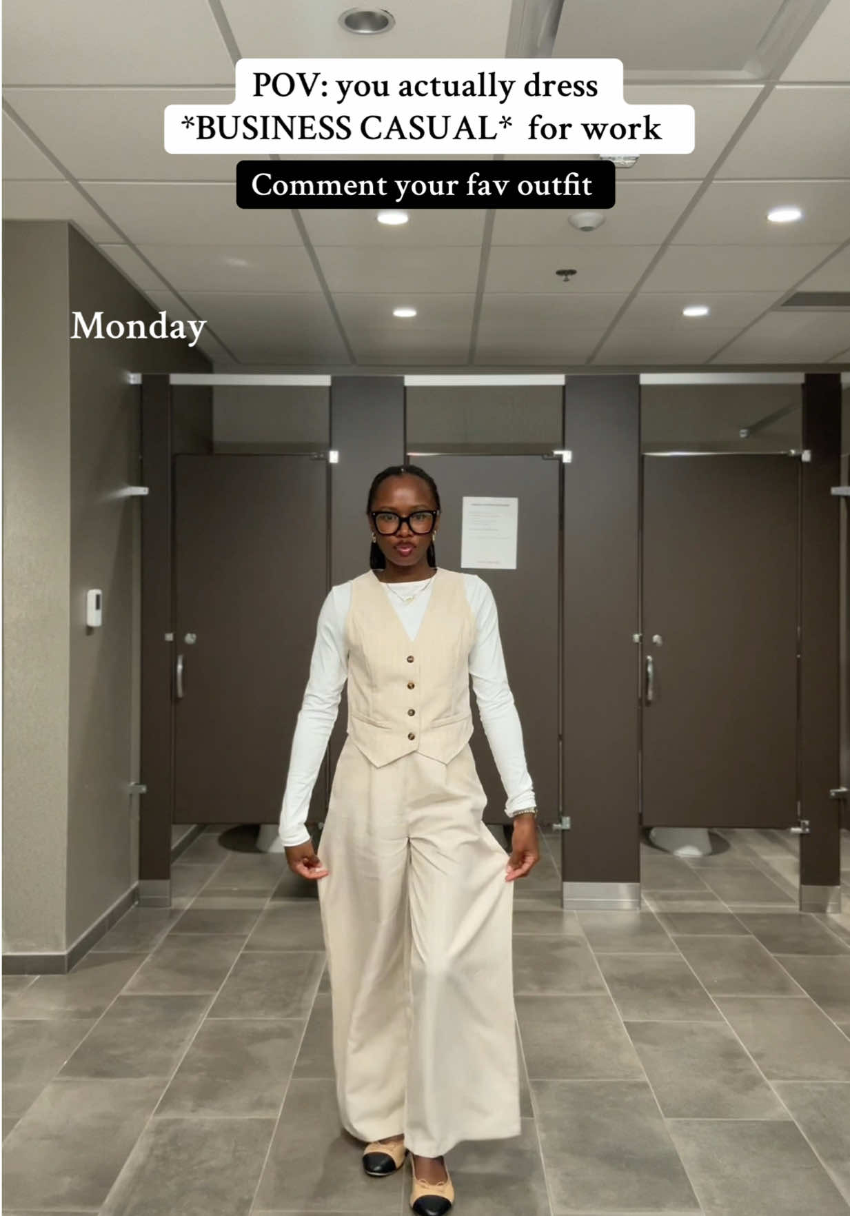 You actually dress “business casual” for work.. #businesscasualoutfits #workoutfitideas #officeoutfit #mlo #OutfitsOfTheWeek 