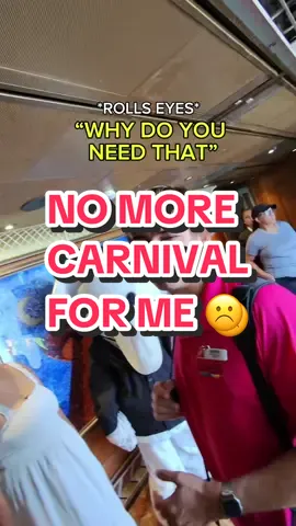 Vadym, you just cost @carnival not only $6000 in bookings, they lost a loyal cruiser #cruise #carnivalcruise #cruisetok #carnivalcruiseline #choosefun 
