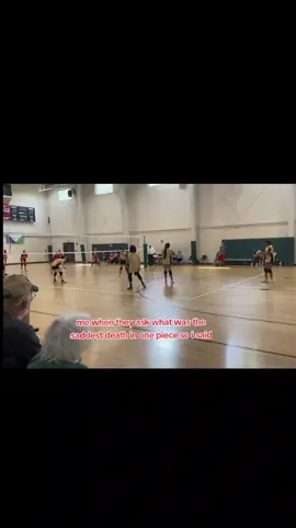 💔💔 the server was called a ace #onepiece #anime #volleyball #ace 