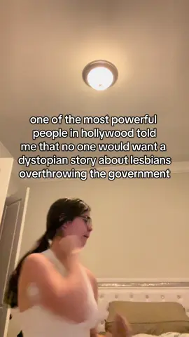 Don’t let anyone tell you to give up 🏳️‍🌈 #wlw #fyp #lesbian #dystopian #sapphic 