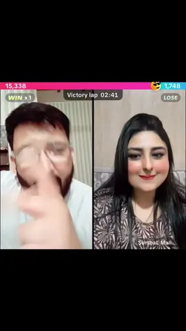 Funny live match #with #foryoupage #minahilmalik #for 