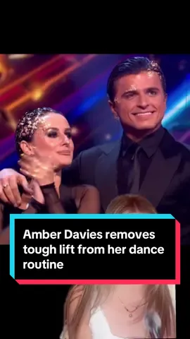 Strictly star Amber Davies axes a difficult lift from the Argentine Tango tonight with Nikita  @amber_davies7  #amberdavies #strictly #fyp #tango #strictlycomedancing 