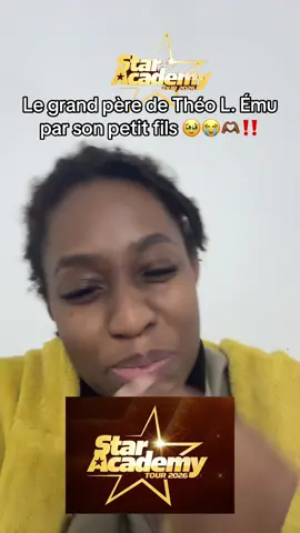 Théo le grand père touché par son petit fils 🥹✨ #starac #staracademy2025  #staracademy #theol #grandpere 