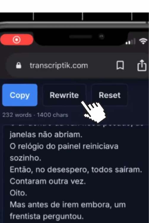 Como ter infinitas ideias de vídeo para postar no TikTok 🤯 #IA #criadordeconteudo #transcriptik