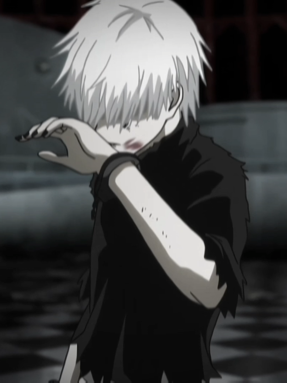 ولا يغرك انسان بوجه التعب بان ! .  .  .  #anime #edit #كانيكي #kaneki #tokyoghoul 