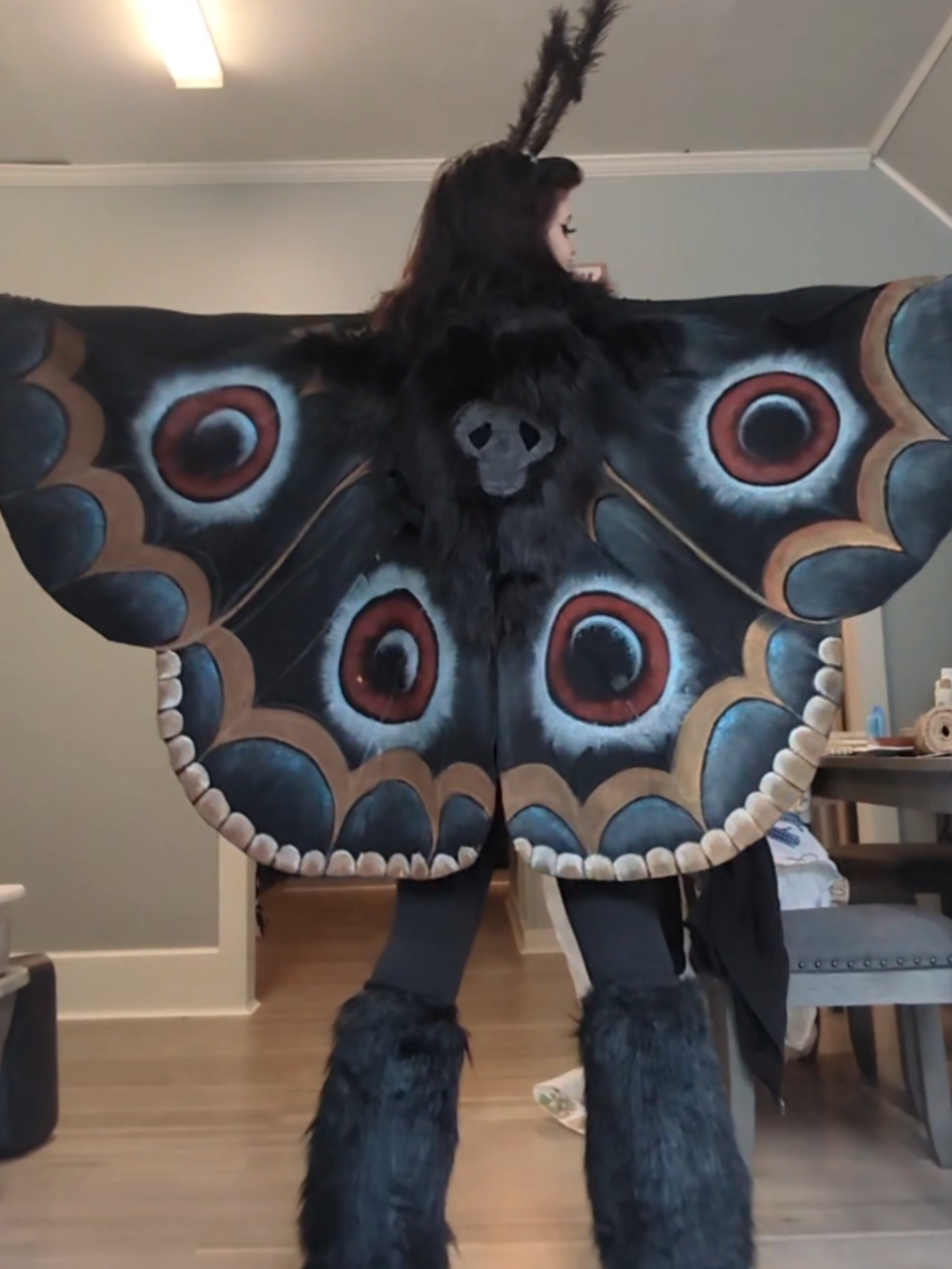 GOT LAMP??? #moth #halloween #alternativefashion #foryou #costumeideas 