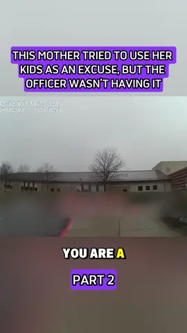 This Mother Tried To Use Her Kids As An Excuse, But The Officer Wasn’t Having It#cops #bodycam #police #crime #foryou 