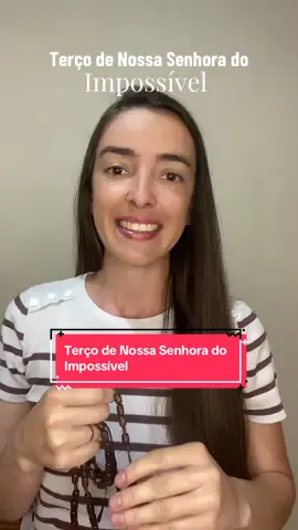 Terço de Nossa Senhora do Impossível! #jesus #Deus #terço #nossasenhora #nossasenhoradoimpossivel 