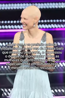 podia ter sido um momento simbólico e poderoso, mas no fim escolheram engajamento em vez de significado #biancabalti  #outubrorosa #cancer #fy #victoriassecretfashionshow 