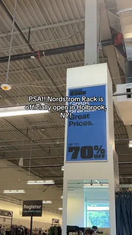 @Nordstrom Rack is officially open in Holbrook! #nordstromrackpartner #longisland 