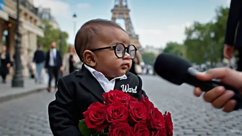 لما الحب الحقيقي يتكلم: رنيم هي الأمان وكل الأبطال الخارقين. ❤️ #WARD #الحب_الحقيقي #باريس_الحب #بيبي_كيوت #كوميديا_اطفال 