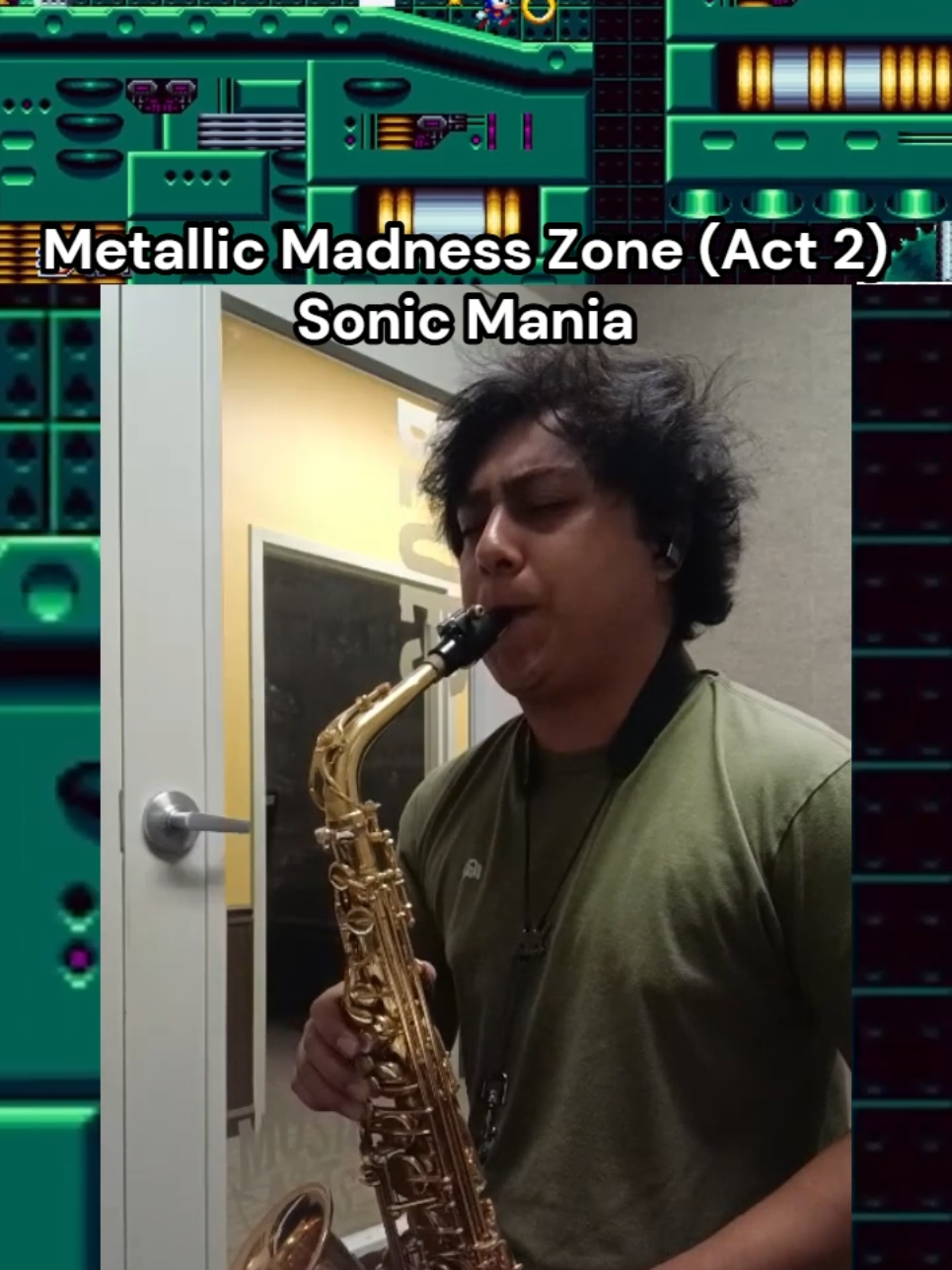 @Tee Lopes my goat #sonicthehedgehog #sonic #sonicmania #sax #saxcover 