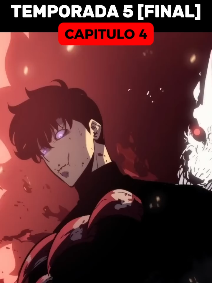 Solo Leveling | Temporada 5 | CAPÍTULO 4  (Parte 6) . #sungjinwoocosplay #sungjinwoosololeveling #sololeveling #manwha #manga #Anime