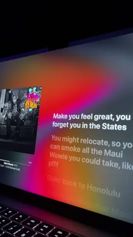 Maui Wowie🎧#audio #lyrics #trendingsong #kidcudi #mauiwowie 