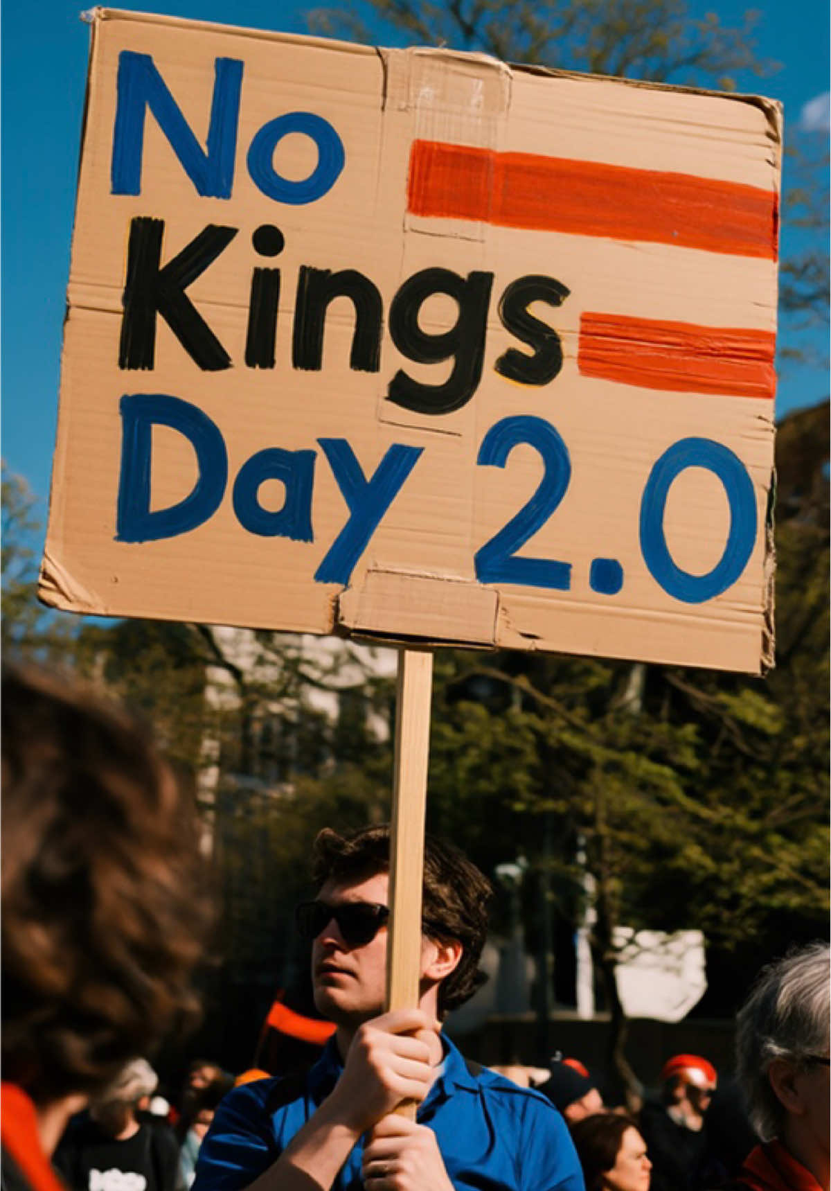 🤘🏽🔥#nokingsinamerica #nokings #nokingsday #nokingsdayprotest #protest 