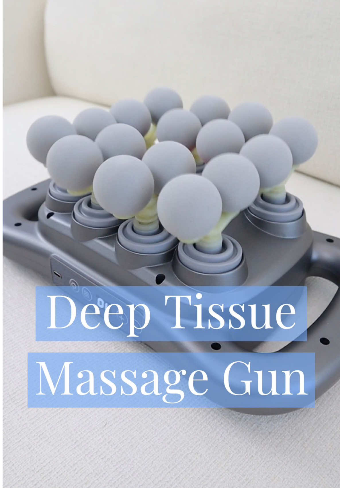 I don’t think she’s getting up 😌 You can find this under ✨Health & Fitness✨ on my website. #amazon #massage 