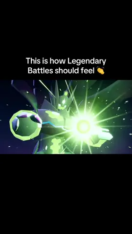 This is how every legendary Pokémon battle should feel, it should feel like an anime, a boss battle, game freak cooked with this 👏 #pokemoncommunity #pokemontiktok #pokemonlegendsza #legendsza #pokemongameplay 