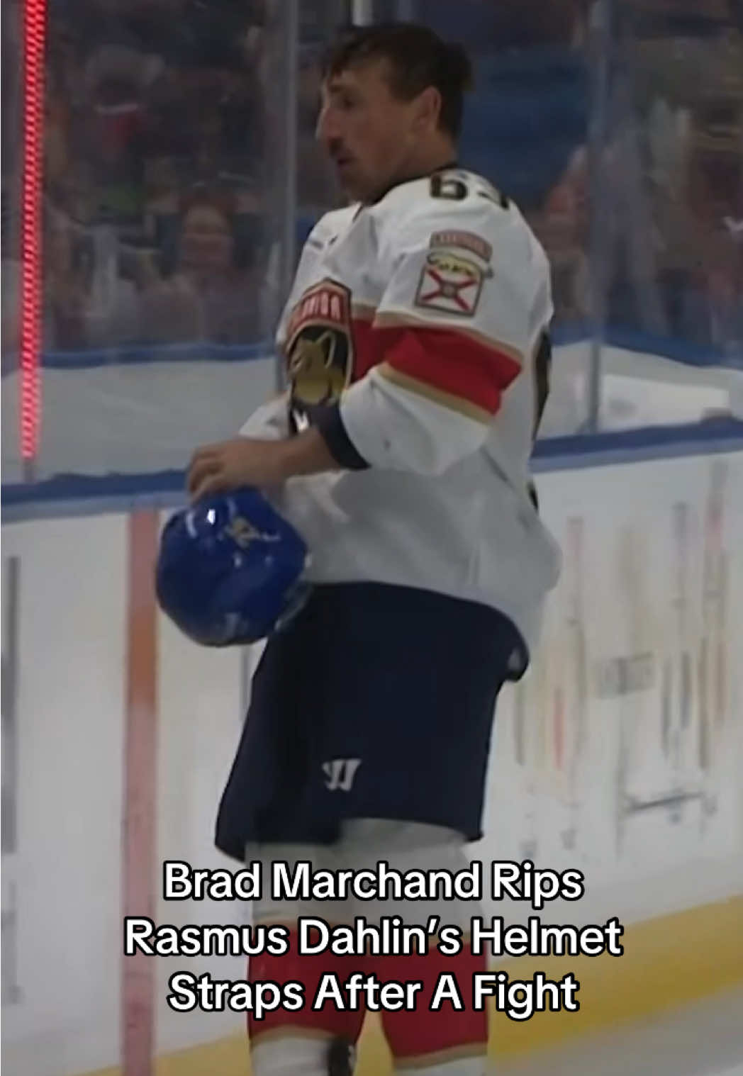 Time out for Marchy! 😢 #NHL #buffalosabresvsfloridapanthers #fight 