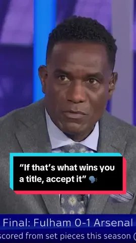 Arsenal's set piece dominance continued as a scrappy win over Fulham lifted them back to the top of the table. 🗣️ #Soccer #PremierLeague #arsenal 