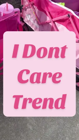 I Don’t Care….Did I do this right? I mean I don’t care haha lol #pink #idontcare #fyp 