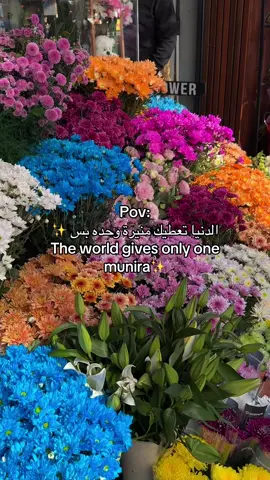 الدنيا تعطيك منيرة وحده  بس ✨❤️