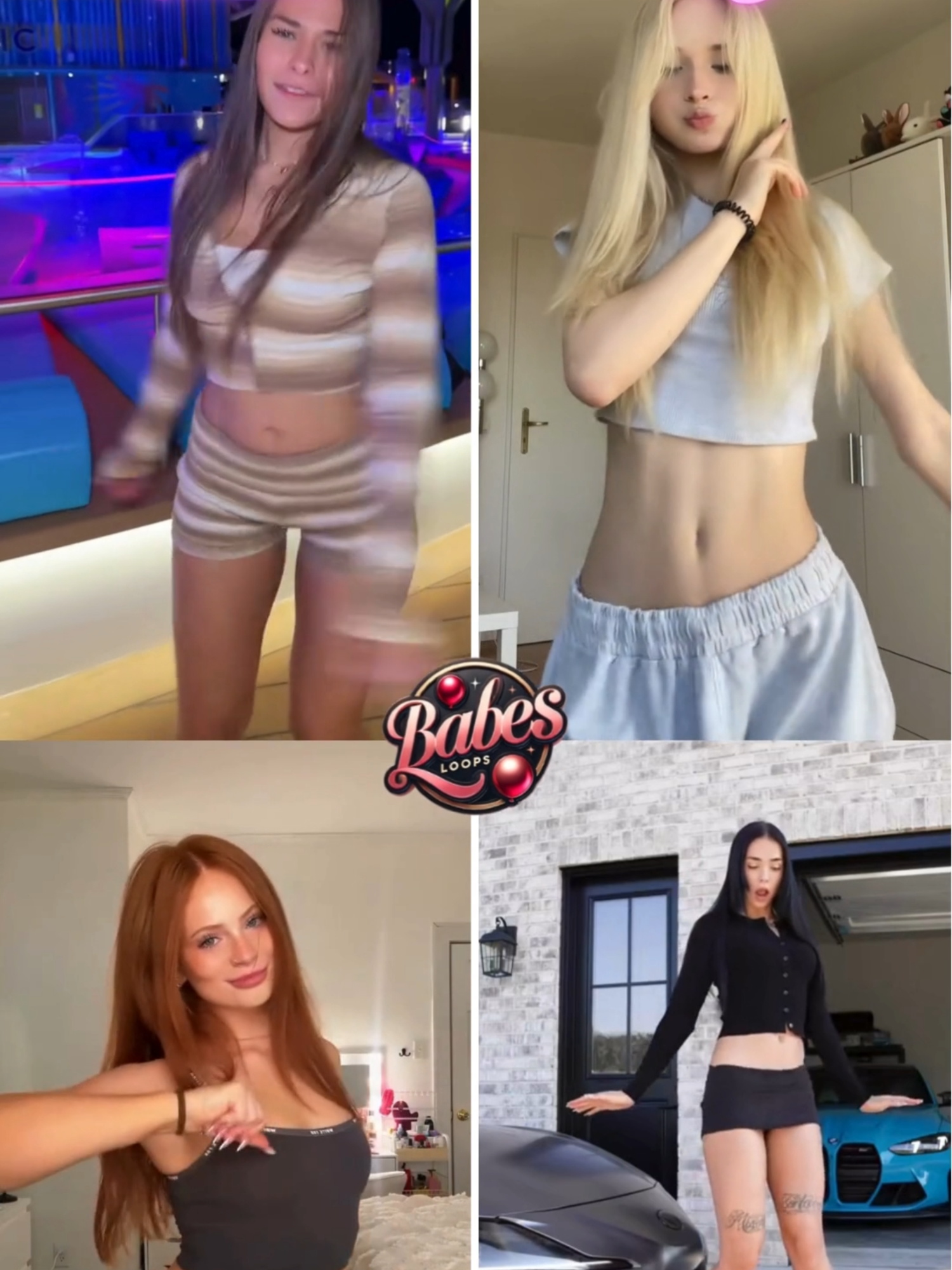 TikTok Confess Your Love Dance Challenge Loop with Sophie Rain, Soveta Mg, Harley Haisley and Queen Kalin ! Tag your favorite in the comments and share it! DC: @sophieraiin @soveta_mg @harley_haisleyyy @xqueenkalin #confessyourlove #DanceChallenge #DanceTrend #DanceBattle #BabesLoops