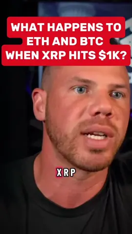ETH and BTC When XRP Reaches $1K If #xrp climbs to $1,000, will ETH and BTC maintain their momentum or start to lag behind? Here’s what this potential market shift could mean for the leading crypto assets. #cryptocurrency #ethereum #bitcoin 