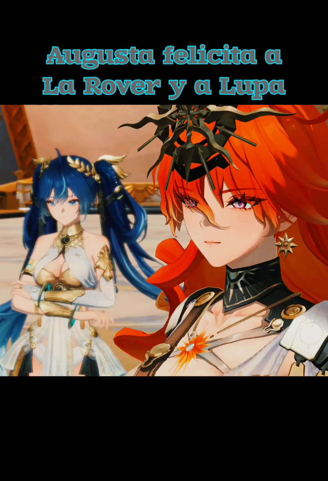 Augusta felicita a la Rover y Lupa gameplay #edits #wutheringwaves #gameplay #highlights #augusta 