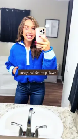 obsessing over this pullover look for less!🫶🏼 @TanmingFashion  #sherpa #pullover #fallfashion #outfitideas #fallfreshness 