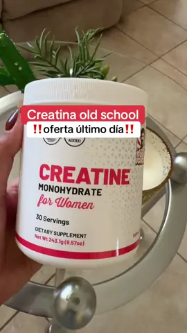 Creatina monohidratada el nuevo bbl en polvo #creatine #creatinaminohidratada #oldschool #fyp #musculosgym @Old School el bbl en polvo que todas quieren tiktok lleva mi carrito a más personas hoy está en descuento