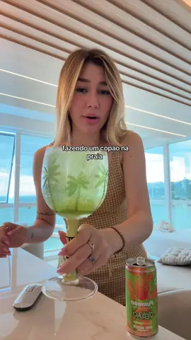 ESSA VAI SER A BEBIDA DO VERÃO🔥 #verao #copao #fyp #energetico #praia 