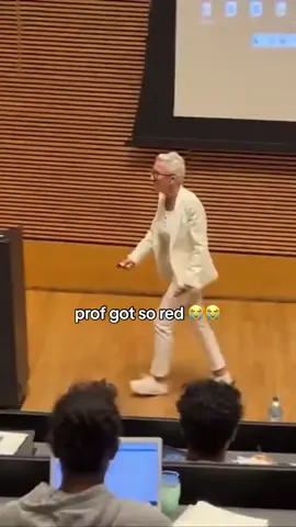 prof got so red 😭😭 #studentlife #collegelife #angryprofessor #university
