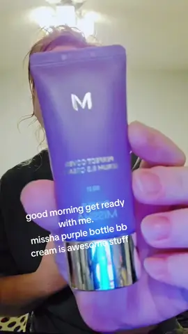 the purple bottle bb cream  skincare and makeup in 1  your skin but better!  #makeup #missha #bbcream #beauty 