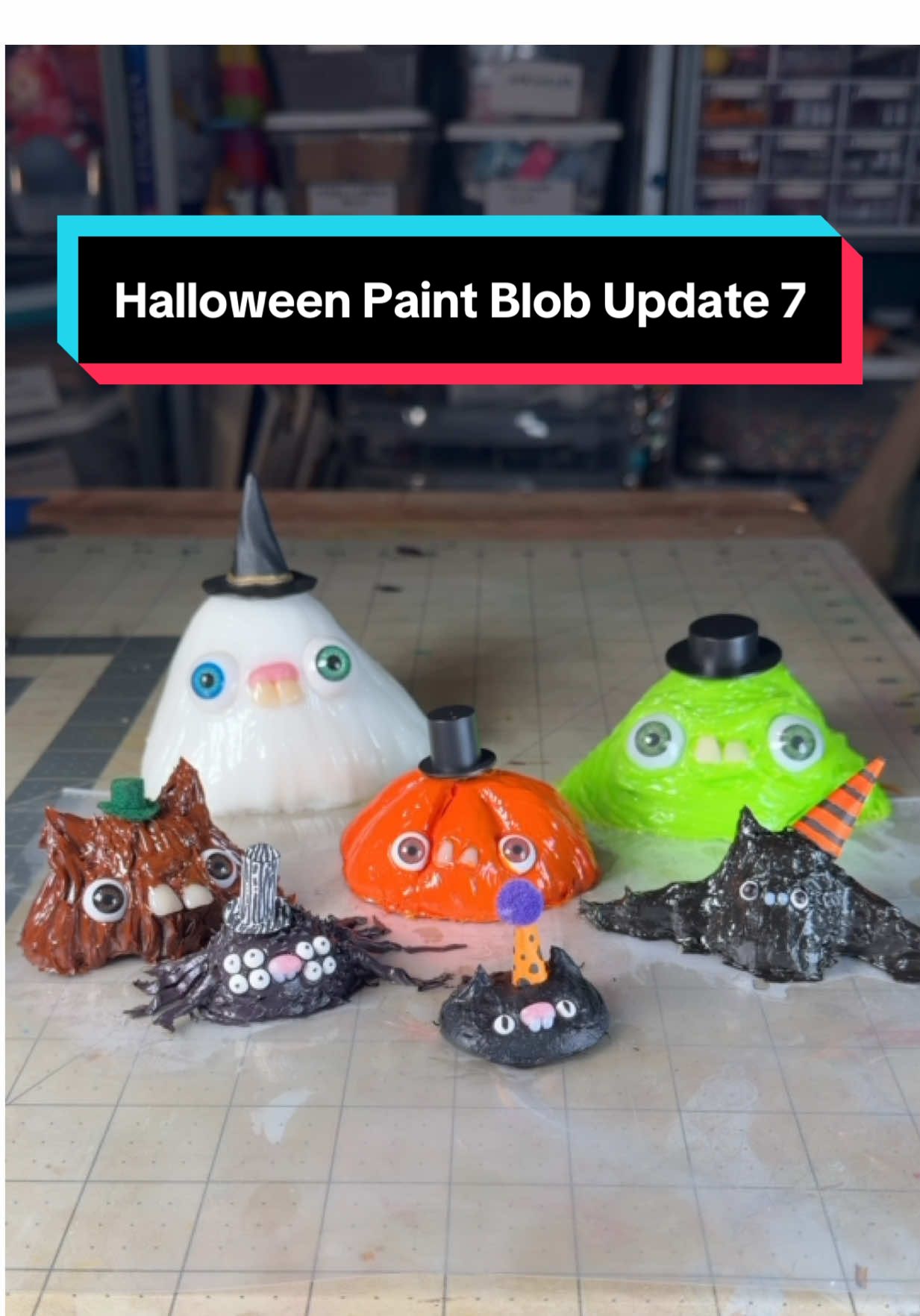 Halloween Paint Blob Update 7 #nickpainting #blob #halloween #paint 