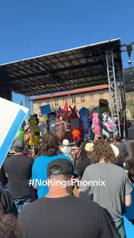 Not all heroes wair capes #nokings #nokingsinamerica #phoenix #resistance