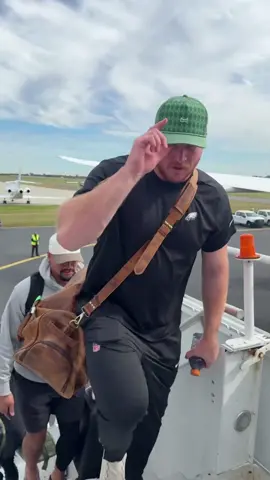 Next stop, Minnesota ✈️ #eagles #nfl 