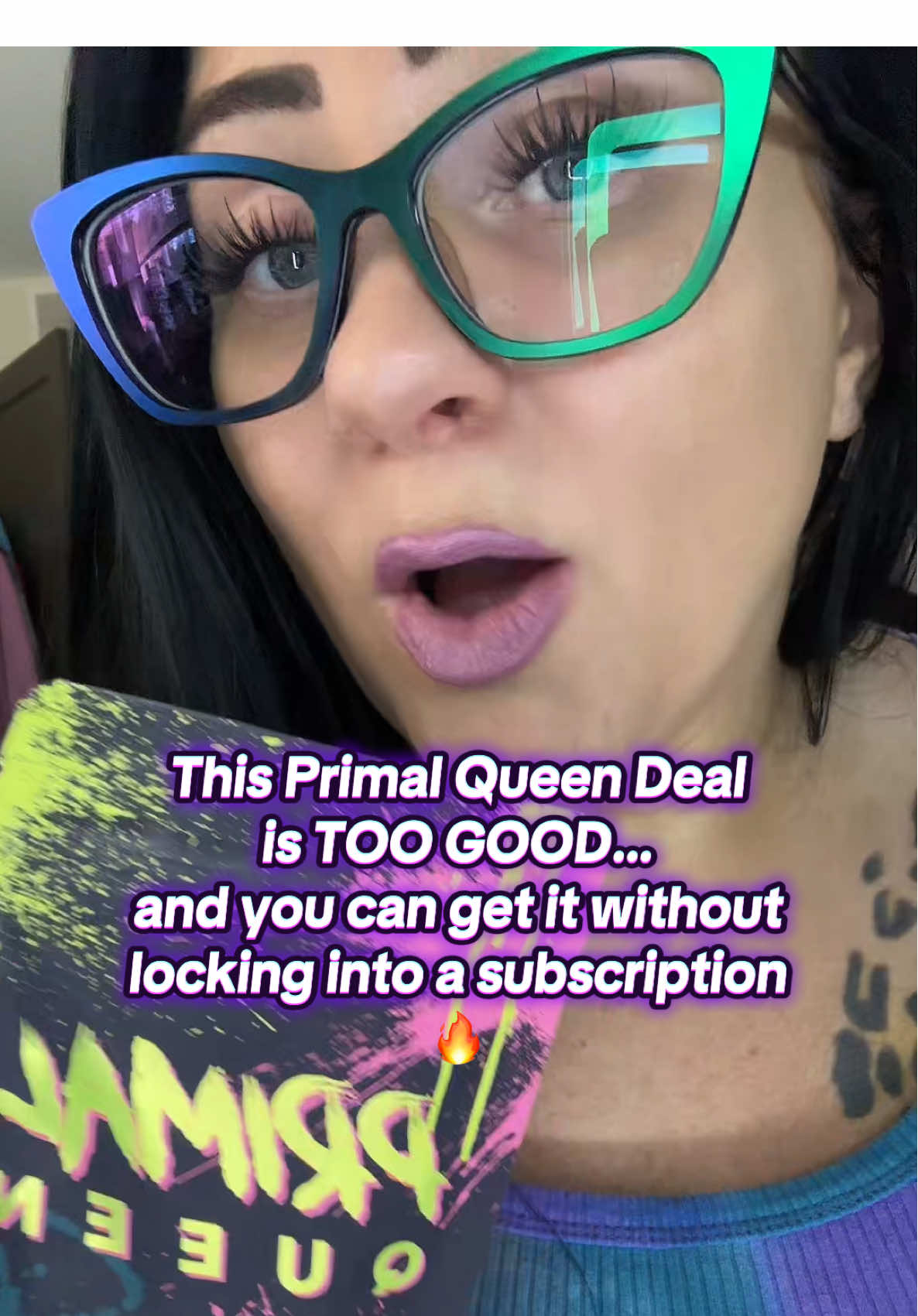 I really hope you see this in time!! 🙌🏼✨ This price per pack for Primal Queen is INSANE!! 🔥  Hurry and grab yours before the sale ends! 🫶🏼 #primalqueen #primalqueensupplements #womenshealth  #beeforgansupplements #spotlightfinds @Primal Queen 