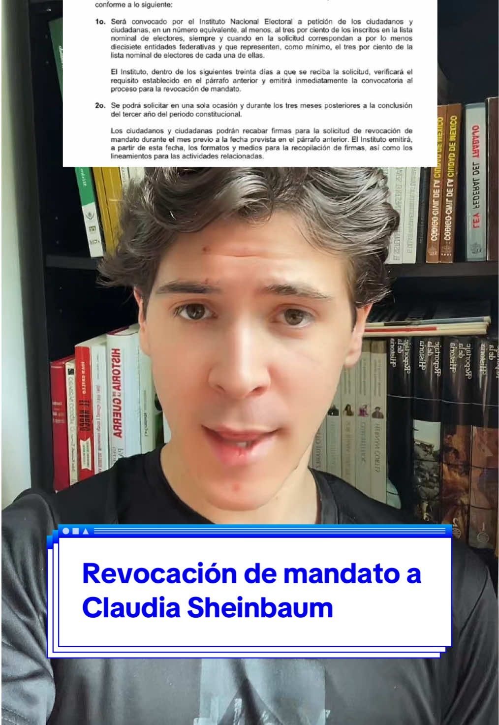 Replying to @𓆩⚓𓆪Rayo𓆩⚓𓆪 REVOCACIÓN DE MANDATO A CLAUDIA SHEINBAUM: ¿SE PUEDE?  🇲🇽🗳️❌ Ante el descontento de algunos sectores de la población con la actual administración ha comenzado a sonar el término 