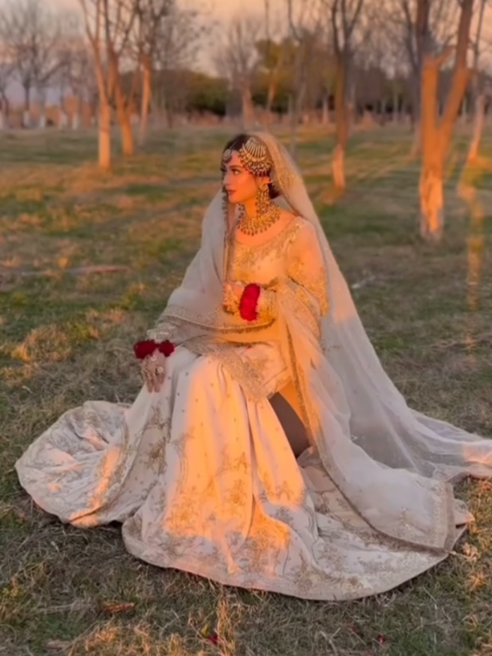 Nikah Diaries. Base colour and style can be customised. kindly DM us on insta to place your order and check my page for more traditional wear. #pakistanifashion #fyp #formal #bridal #bridaldress #nikah #gharara #pakistaniwedding #desi #fashion #traditional #trending #regal #OOTD #handcrafted #madetomeasure #madetoorder #preorder #getthelook #ordernow 