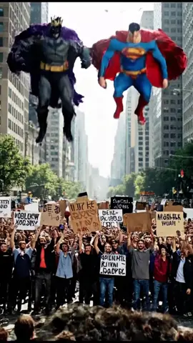 Batman And Superman Mocking The No Kings Day Protest.  #batman #superman #nokings 