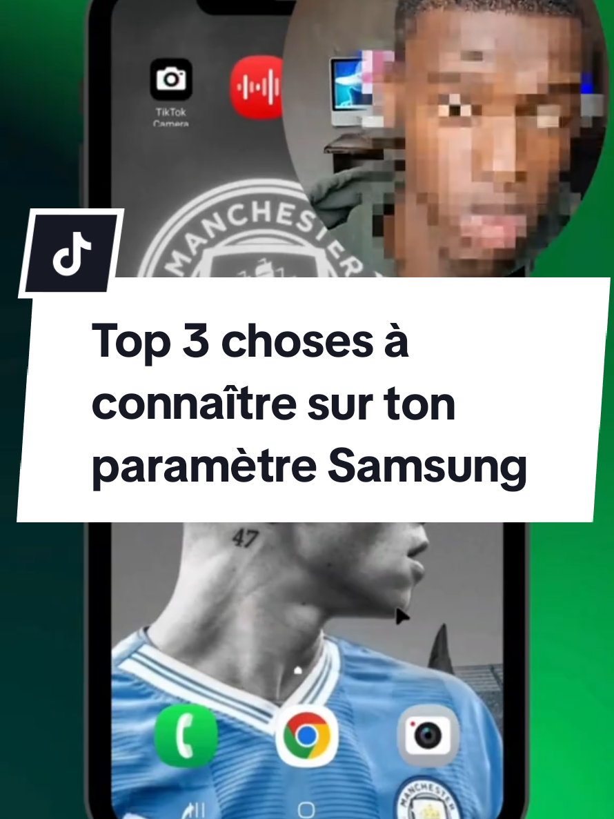 Top 3 choses à connaître sur ton paramètre Samsung🙌 #astuce #telephone #mali #malitiktok🇲🇱 