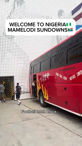 Welcome to Nigeria - Mamelodi Sundowns of South Africa, Football Intel Africa loves you❤️🇿🇦 #footballintel #africanfootball #southafrica #nigeria #mamlodisundowns #remostars #cafcl #tiktoksouthafrica #southafricatiktok 