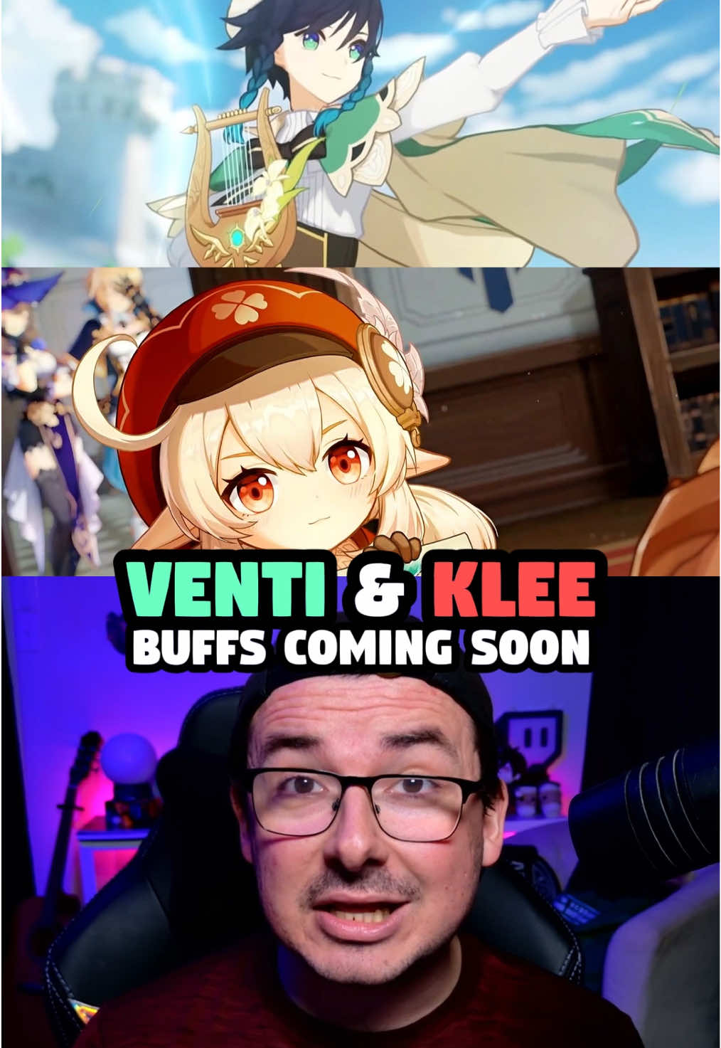 Genshin Impact Breaking News! Old characters are finally getting buffed and it’s time for Genshin to enter into a new era! You don’t want to miss this news! #hoyoverse #genshin #genshinleaks⚠️⚠️ #genshinupdate #genshinnews 