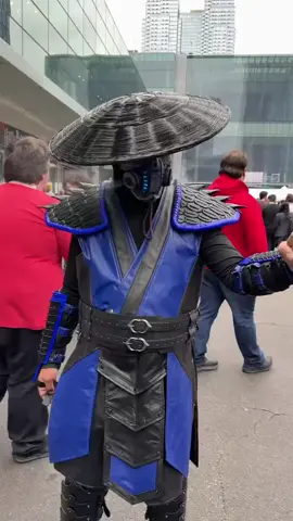 Debuted my Sub Zero/Raiden @New York Comic Con #subzero #mortalkombat #nycc #cosplay #finishhim 